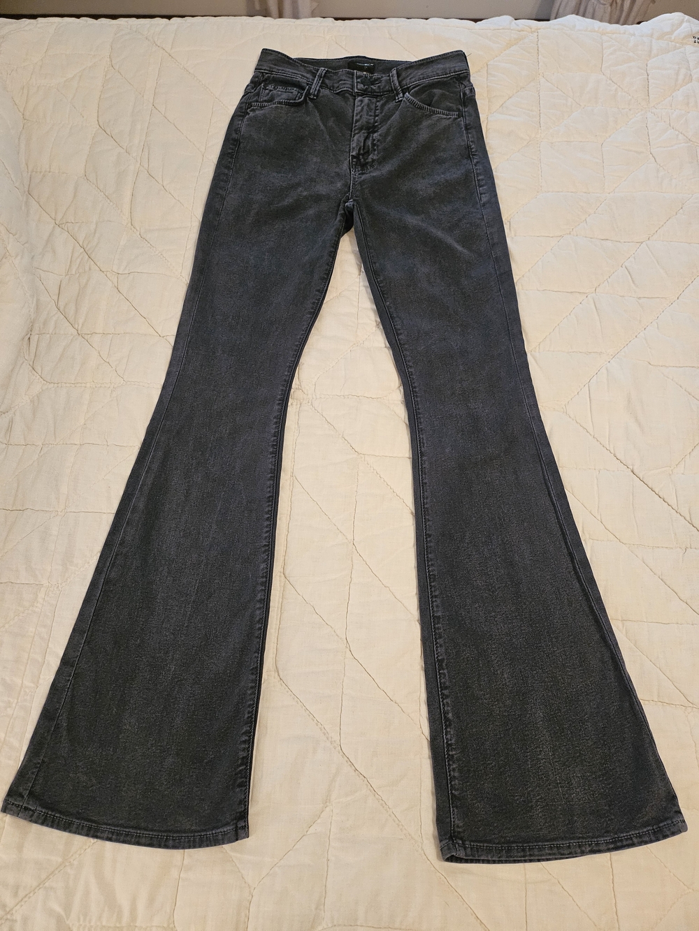 MOTHER 'The Weekender' Chalk It Up Bootcut- Size 24 - Picture 2 of 9